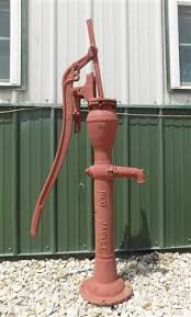 Well Water Pump, Cast Iron Cistern, Windmill Pitcher Pump ...