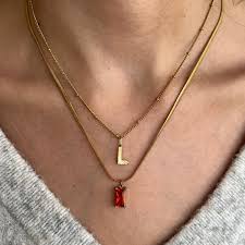 Champagne Halskette – EVRYJEWELS