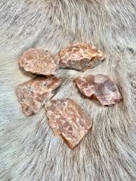 Orange Moonstone - Raw Natural Stone - Raw Moonstone - Etsy