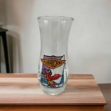 Vintage 7” Hurricane Red Lobster Glass | eBay