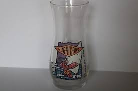 Red Lobster Hurricane Vintage Cocktail Drinking Glass ...