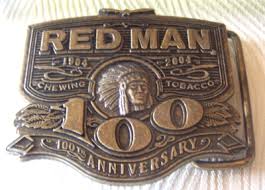 Red Man Tobacco 100TH Anniversary Commemorative Belt Buckle 1904-2004 | eBay