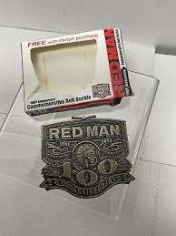 Belt Buckle / Red Man 100TH Anniversary Commemorative Belt Buckle 1904-2004 | eBay