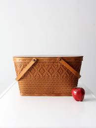 Vintage Picnic Basket - Etsy