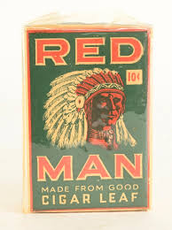 Sold at Auction: Antique Red Man Tobacco Unopened Pouch