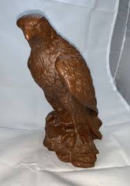 Vintage Red Mill MFG Bald Eagle Statue Handcarved USA ...