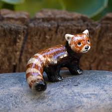 Red Panda Porcelain Animal Figurines - Little Critterz√Ç¬Æ