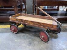 Sold at Auction: ROBIN HOOD COASTER ANTIQUE WOOD WAGON
