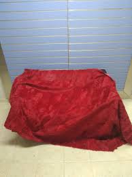 Luxury Red Astrakhan Skin Fur Throw Real Lamb Fur Blanket ...