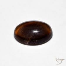 1.27ct Natural Brown Chocolate Opal, Oval Cut, Translucent