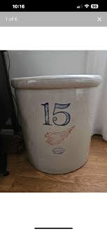 Antique 15 Gallon Red Wing Crock | eBay