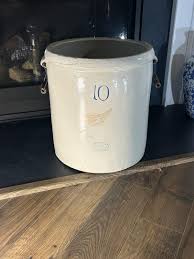 Antique Red Wing 10 Gallon Stoneware Crock: Farmhouse ...