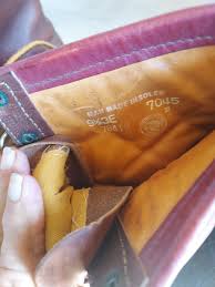 Vintage Chippewa Leather Boots Men Size 9 1/2 3E 7045 78419 ...