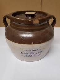 Vintage Beanpot E Gietzen & Son Oshkosh, WI | eBay