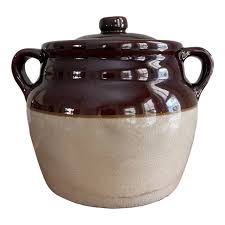 Early 20th Century Antique Monmouth Pottery Stoneware Crock ...