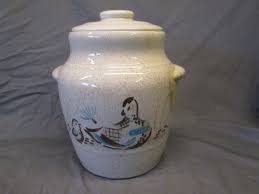 Red Wing BOB WHITE QUAIL Vintage LG LIDDED COOKIE JAR ...