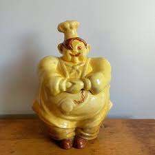 Vintage Red Wing Pottery Chef Pierre Yellow Cookie Jar 1940's Cookie Jar Mid-century Cookie Jar - Etsy India