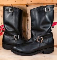 Red Wing 968-1 Engineer Boots Size 11.5 Wide (Soft Toe) (USA) | eBay