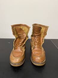 Vintage Moc toe boot made in USA neoprene sole Size 6 | eBay