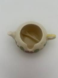 Vintage NapCo Glazed Ceramic Salt Cellar with Spoon - Japan ...