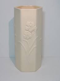 Royal China Vase. Toyo Japanese Porcelain Vase. Creamy White Bisque Vase With Floral Motif. - Etsy