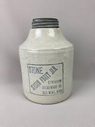 Antique Stone Mason Fruit Jar, Union Stoneware Co., Red Wing ...
