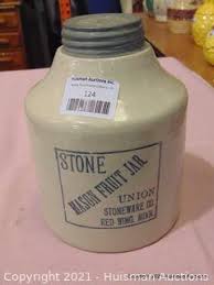 RED WING 2 QT MASON FRUIT JAR Auction | Huisman Auctions