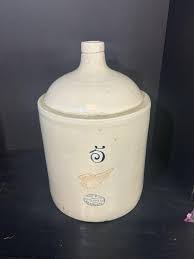 Beautiful Antique 5 Gallon Redwing Stoneware Crock Shoulder Jug 4" Wing Logo. Great Eye Appeal! in Great Condition. Red Wing Vintage Decor - Etsy