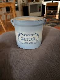 Antique Stoneware Butter Crock | eBay