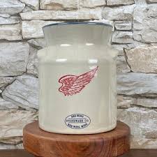 Vintage~red Wing Stoneware Co.~6.25" Tall Collectible Replica Milk Can COMMEMORATIVE STONEWARE CROCK (john O. Melby & Co. Bank) Advertising - Etsy