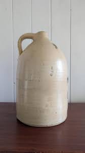 Antique Late 19th Century 2 Gallon Stoneware Jug Crock Salt Glazed Cobalt Flower Pottery Country Home Decor - Etsy