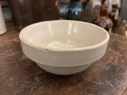 Small Antique Stoneware Bowl