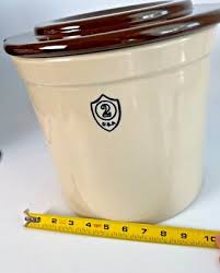 Ohio Stoneware Super Wide Mouth Crock Set 2 gal. 1 set | eBay