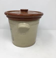 Antique 5lb. Buttercup Dairy Co. Butter Crock at 1stDibs ...