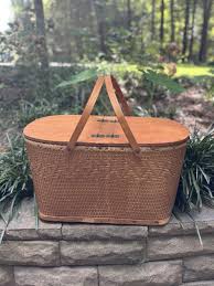 Wood Picnic Baskets & Backpacks for sale - eBay