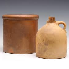 Sold at Auction: STAMPED STONEWARE MADE IN CALHOUN MISSOURI
