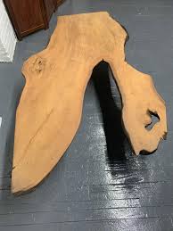 Large Organic Live Edge Coffee Table For Sale at 1stDibs