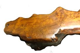 Redwood Burl Coffee Table Unique Authentic 8ft Heavy Vintage ...