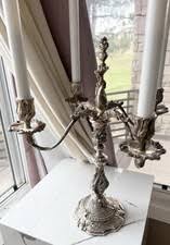 Reed & Barton Antique US Silver-Plated Candlesticks ...