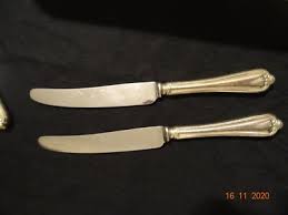 Antique 54 Piece Silver Plated Cutlery Set By William Page 6 Place | eBay Australia