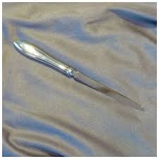 Letter Opener Initials MRE – 6/1/85. For Sale at Ruby Lane