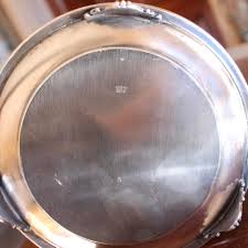 English Vintage Silver Plate on Nickel Biscuit Box | Chairish