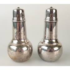 WM Rogers Salt & Pepper Shakers - A Pair | Chairish