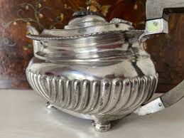 Buy Martinoid Vintage Teapot by Martin Hall and Co, English Silversmiths. Footed With Half Rib Design. Online in India - Etsy