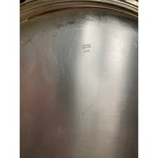 Vintage Fisher Silverplate Serving Tray | Chairish