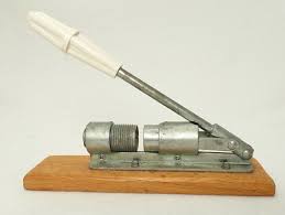 VTG Reed's Rocket Nut Cracker Pecan Nutcracker Wood & Metal ...