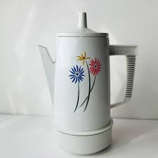 Regal Poly Perk Flowers Electric Automatic Percolator Coffee ...