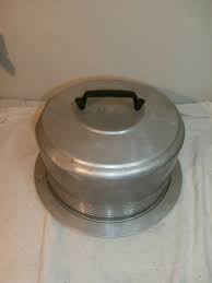Vintage 1950s Mid Century Regal Ware Aluminum Cake Carrier ...