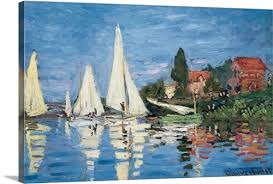 Regatta at Argenteuil | Great Big Canvas