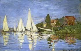 Regattas at Argenteuil Poster Print - Claude Monet - Posterazzi